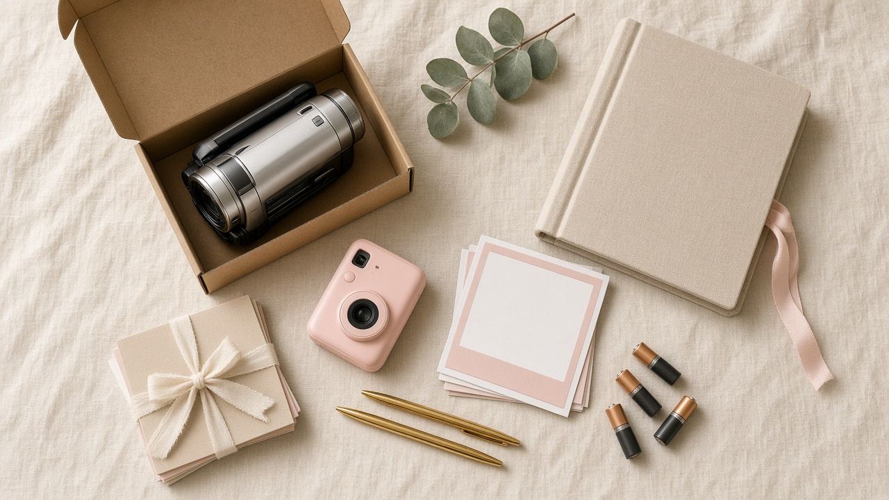 Ever After Tapes box flat-lay